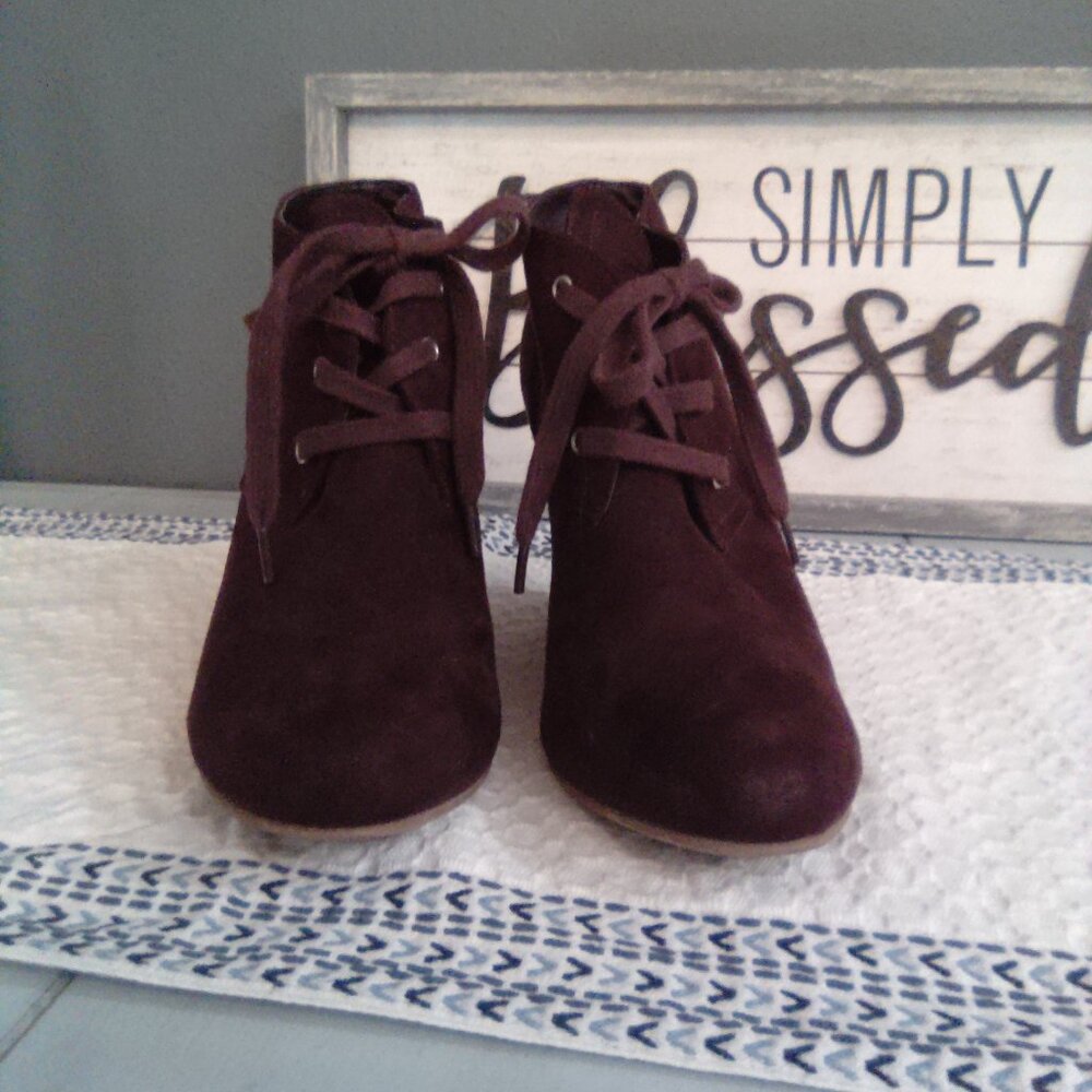 Suede Wedges